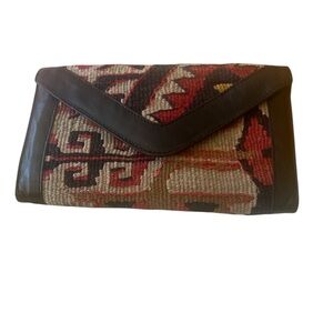 Elegant Multicolor Kilm Wallet